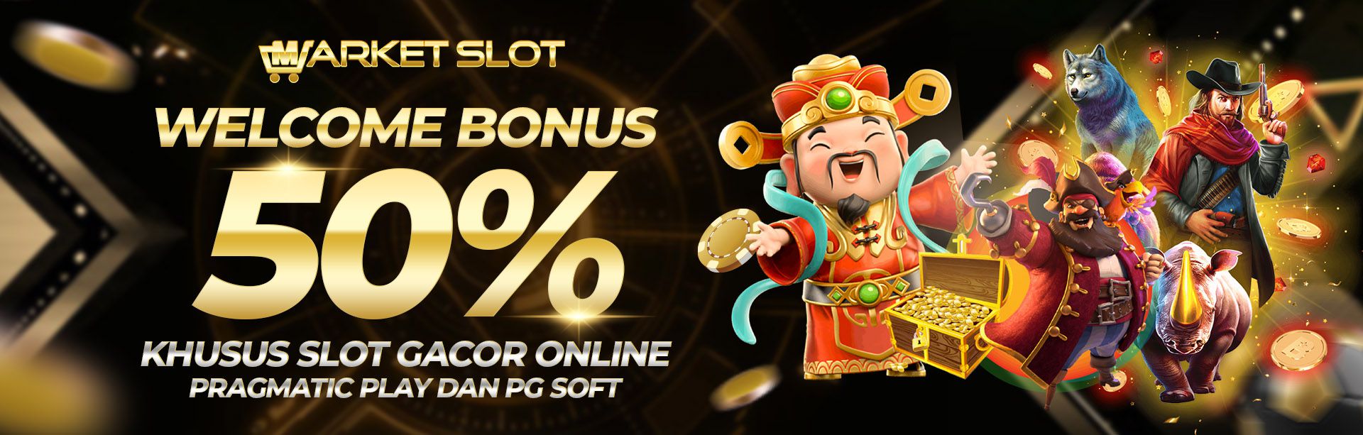 Welcome Bonus 50% Khusus Slot Gacor Online Pragmatic Play dan PG SOFT