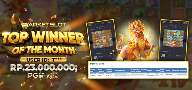 TOP WINNER OF THE MONTH