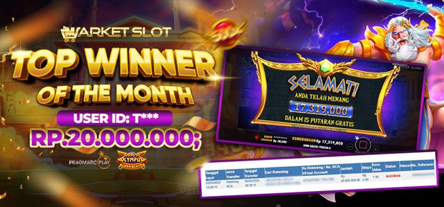 TOP WINNER OF THE MONTH