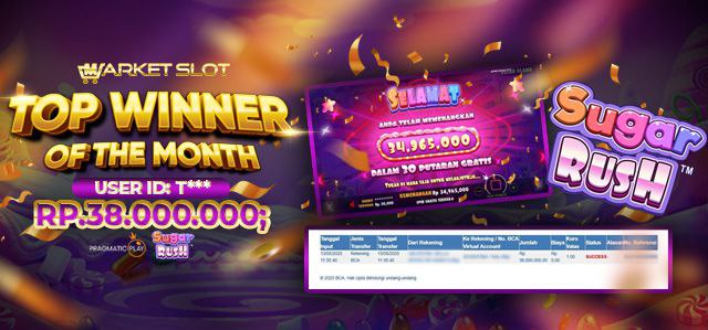 TOP WINNER OF THE MONTH